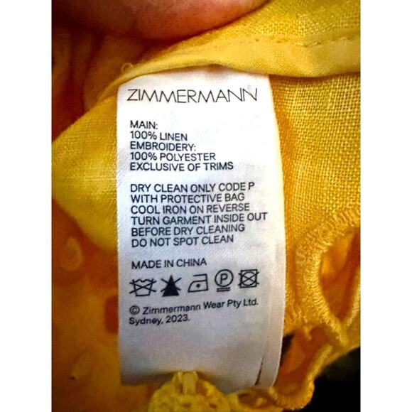 Zimmermann Pot Embroidered Shirt - Picture 4 of 8